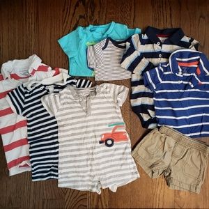 Baby boys spring summer bundle